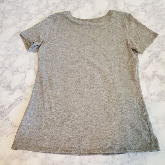 Nike Alabama Tshirt Womens Small Gray Red Athletic Cut Logo Cotton/Poly‎ Blend - Picture 2 of 6